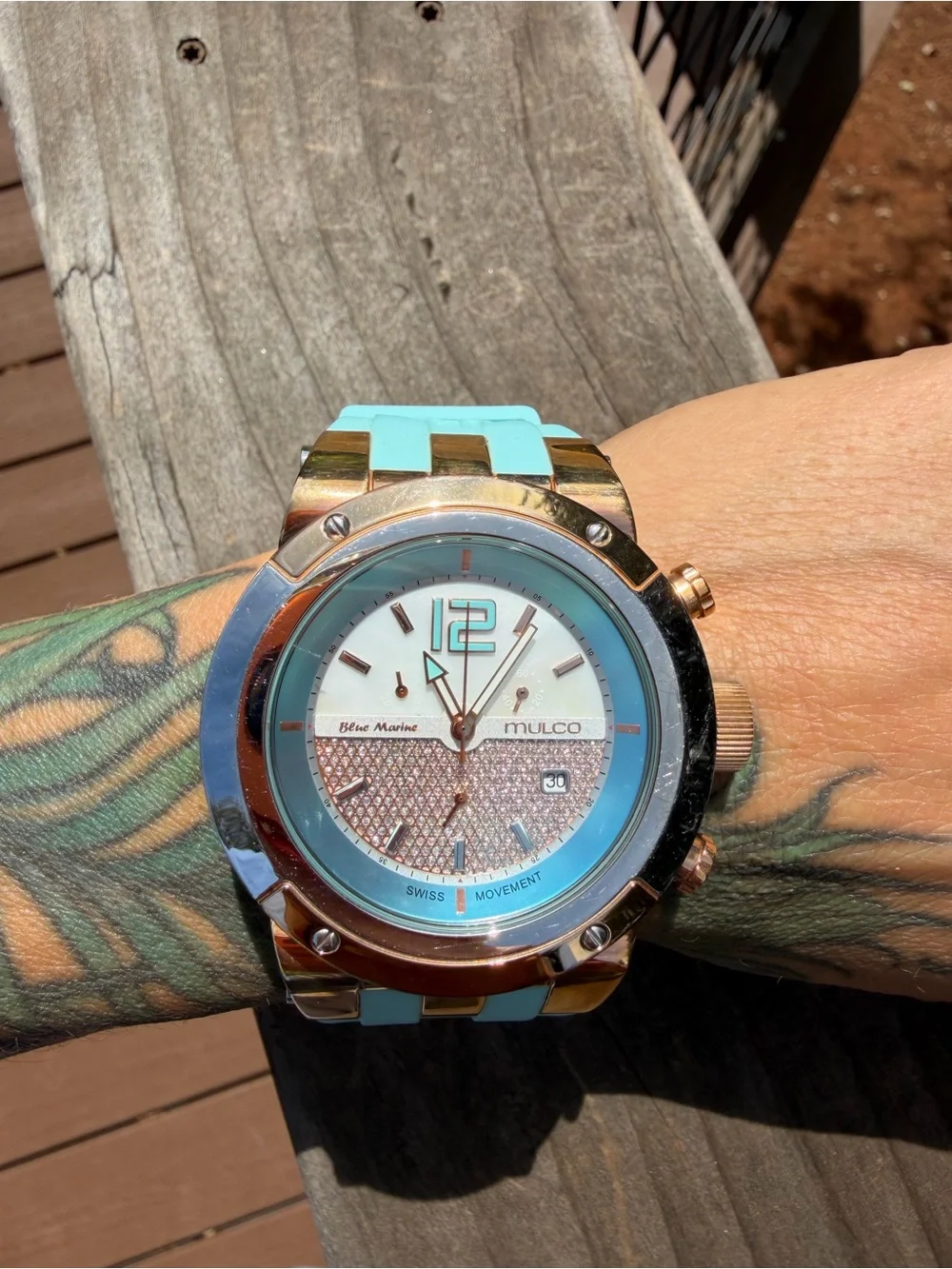 MULCO Blue Marine Watch